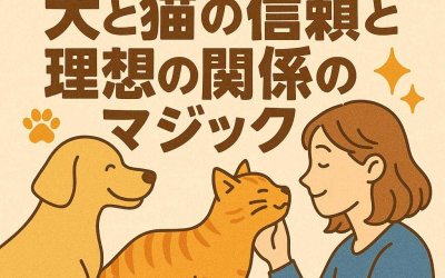 ペットライフを豊かに！犬と猫の信頼と理想の関係のマジック
