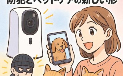 ペットカメラで一石二鳥！防犯とペットケアの新しい形