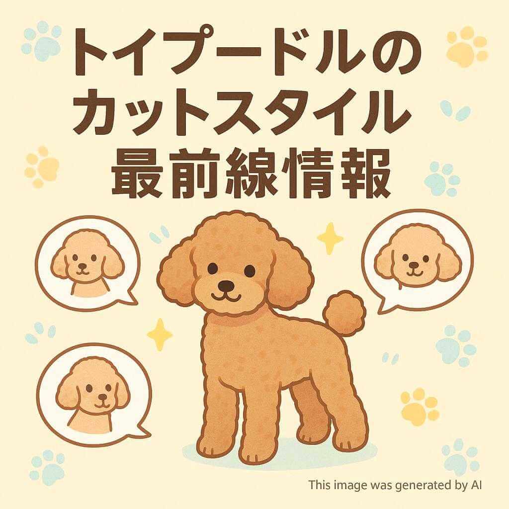 トイプードルのカットスタイル最前線情報