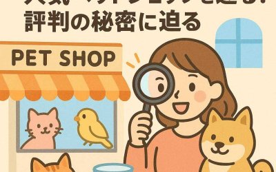 草加舎人の人気ペットショップを巡る！評判の秘密に迫る