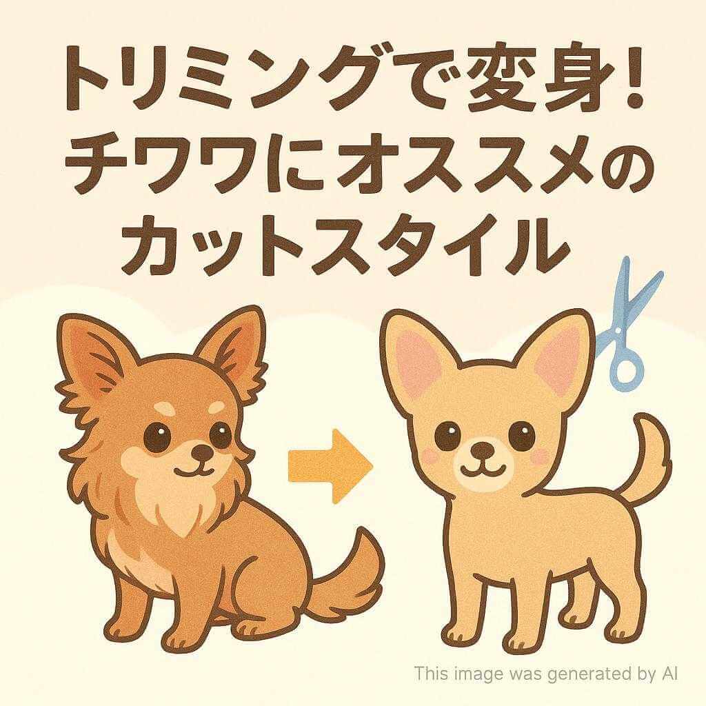 トリミングで変身!チワワにオススメのカットスタイル