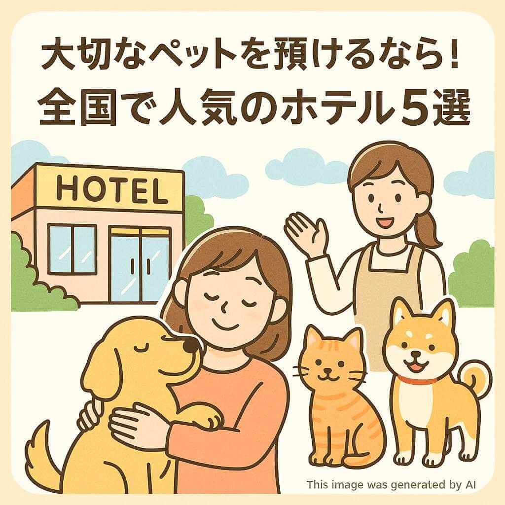大切なペットを預けるなら!全国で人気のホテル5選