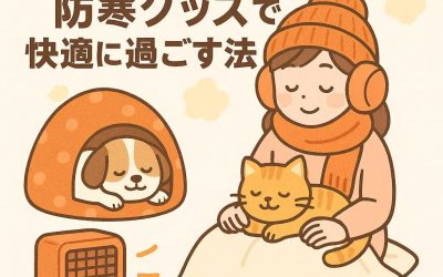 ペットとぬくぬく！防寒グッズで快適に過ごす方法