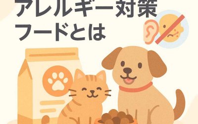 ペットの健康を守るアレルギー対策フードとは