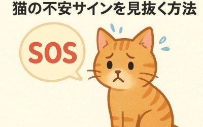 その行動、実はSOS？猫の不安サインを見抜く方法