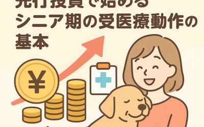ペットの未来を安心に！先行投資で始めるシニア期の受医療動作の基本