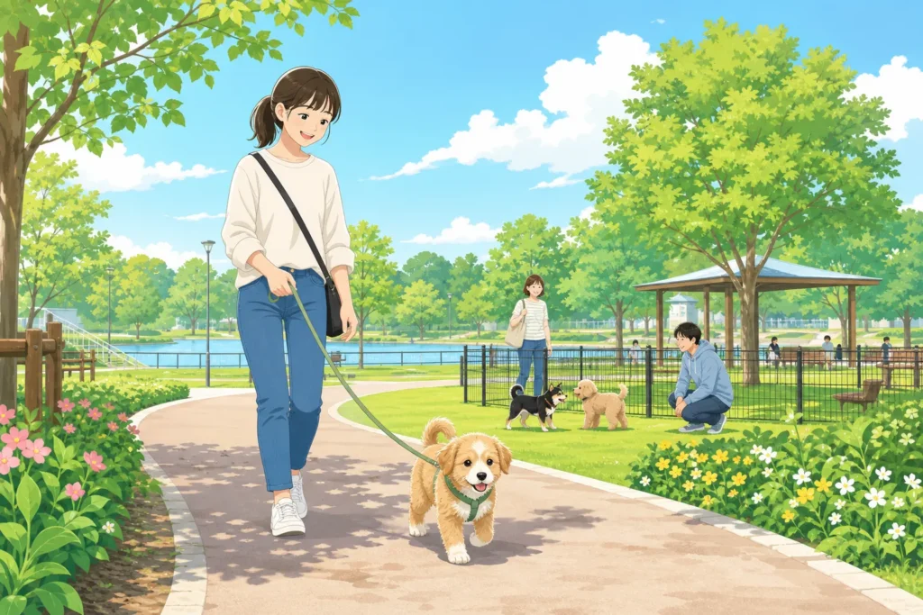 子犬の社会化散歩に最適！松戸周辺ドッグマナー公園ガイド