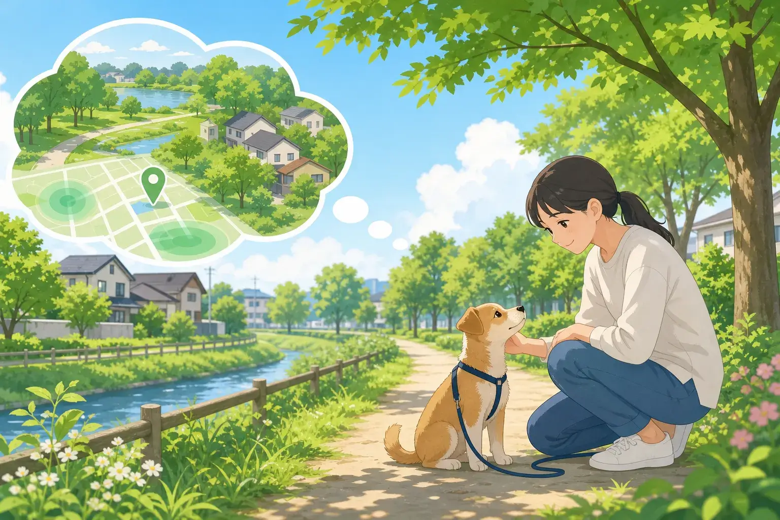 音トラウマの保護犬向け松戸市静寂エリア選定術