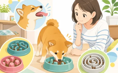 犬の早食い・丸飲みは舌のクセ?食器で防ぐ工夫