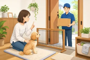 宅配便に吠える犬の対策｜玄関対応を変える7つの工夫