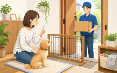 宅配便に吠える犬の対策|玄関対応を変える7つの工夫