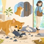 留守番中に靴を噛む愛犬の心理と分離不安のサイン